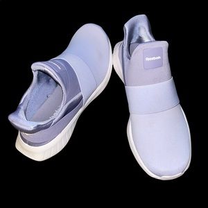 Reebok purple slip on shoes. Soft clean and sooooo comfortable.